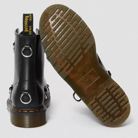 Dr Martens 1460 RAF SIMONS SMOOTH LEATHER LACE UP BOOTS- sz. US 4M/5L - Picture 6 of 12